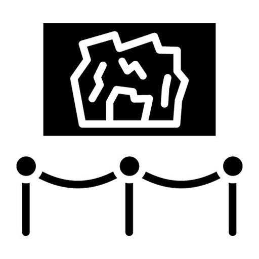 Cave Art Glyph Icon