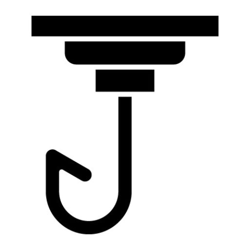 Hook Glyph Icon