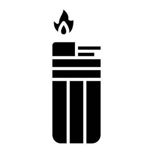 Lighter Glyph Icon