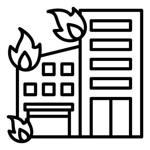 Building Fire Icon