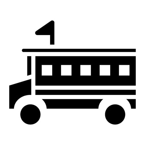 School Tours Glyph Icon