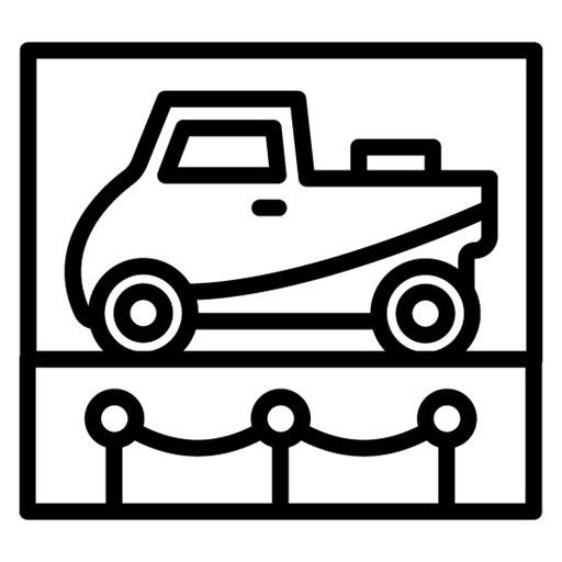 Vintage Car Museum Icon