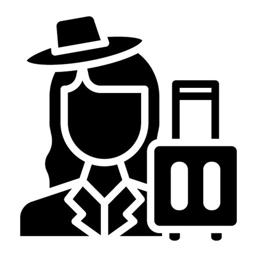 Excess Baggage Glyph Icon