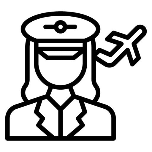 Female Pilot Icon