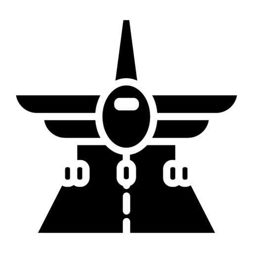 Landing Glyph Icon