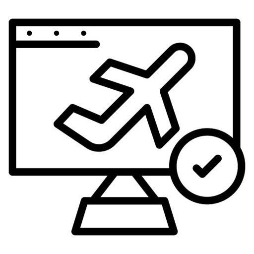 Online Check In Icon