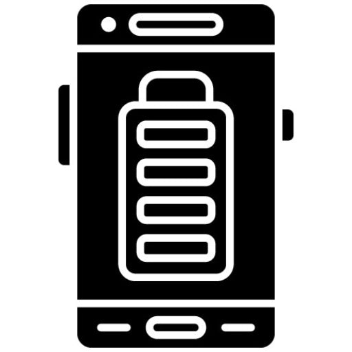 Battery Glyph Icon | Mobile App Development