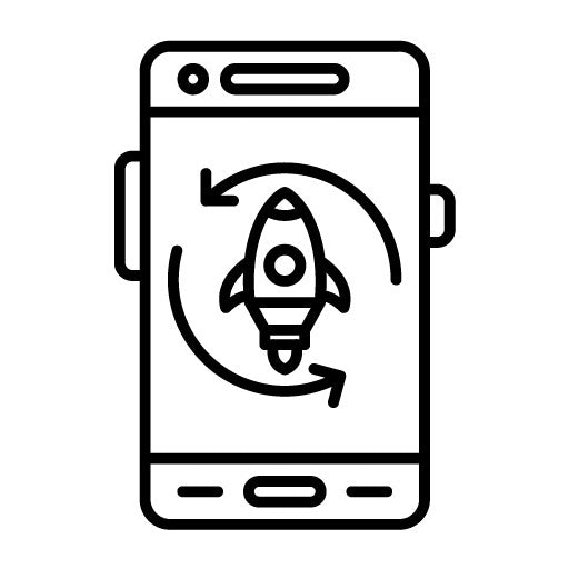 Release Cycle Icon | Mobile App Development