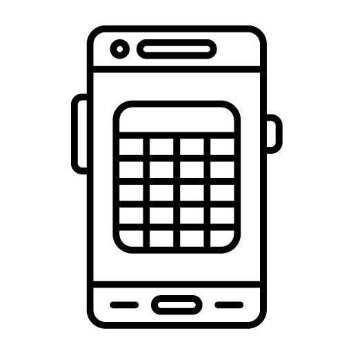 Table Icon | Mobile App Development
