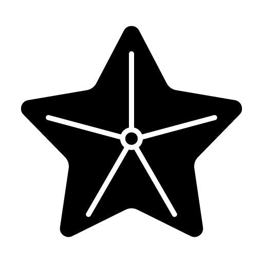 Starfish Glyph Icon