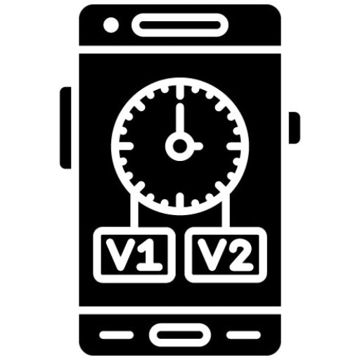 Version History Glyph Icon