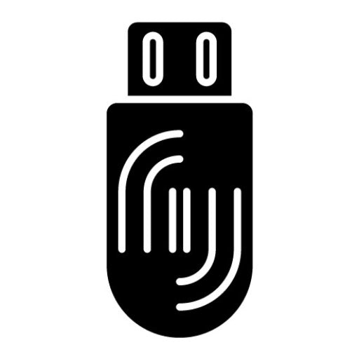Biometric Data Glyph Icon | GDPR
