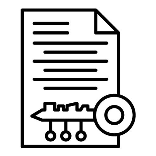Asymmetric Keys Icon