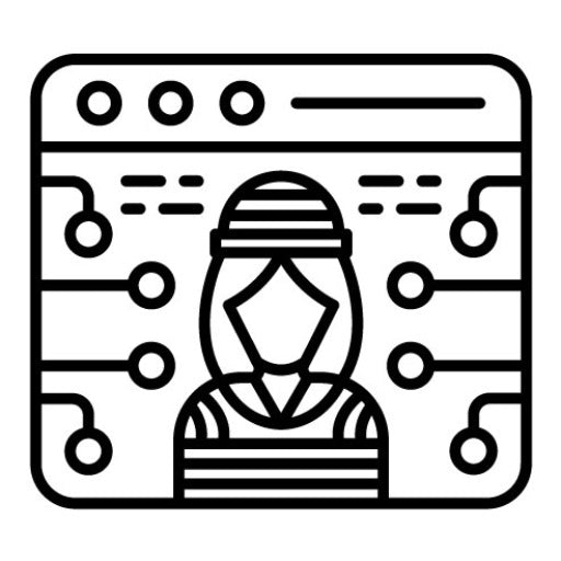 Cyber Identity Icon