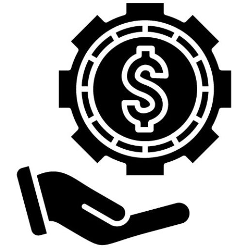 Money Making Glyph Icon