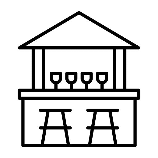 Beach Bar Icon | Summer