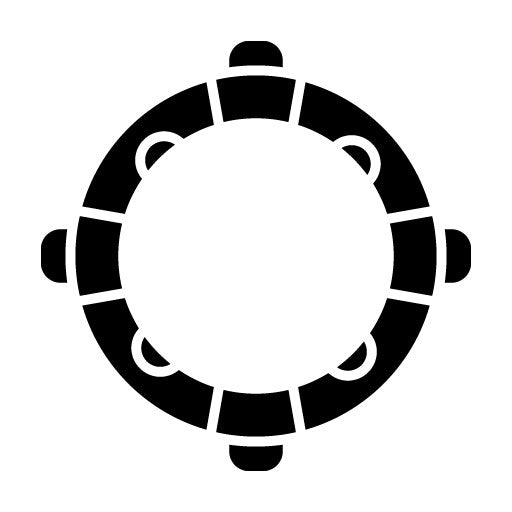 Rubber Ring Glyph Icon