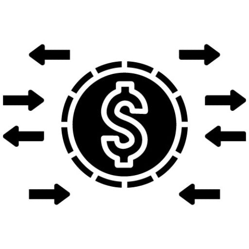 Transfer Glyph Icon