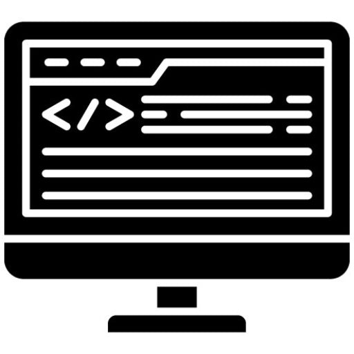 Coding Glyph Icon | Startup