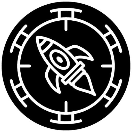 Compass Glyph Icon | Startup