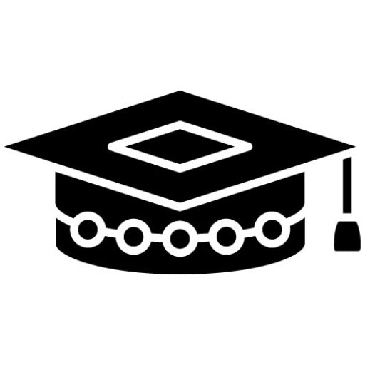 Graduate Glyph Icon | Startup