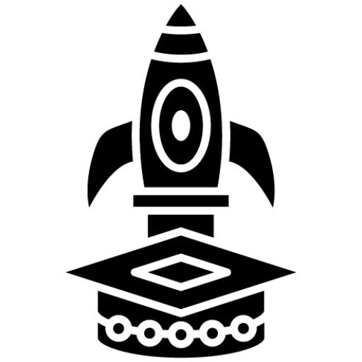 Learning Glyph Icon | Startup