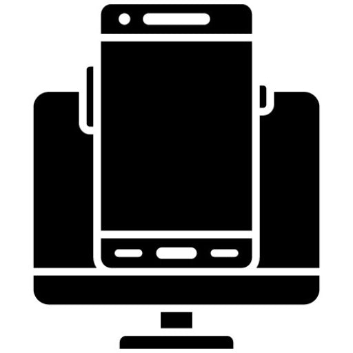 Responsive Design Glyph Icon | Startup