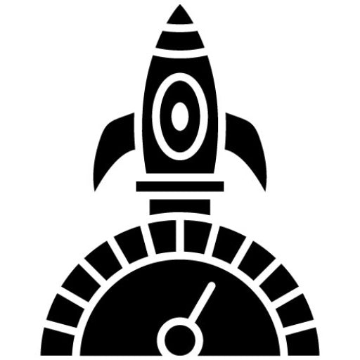 Speed Glyph Icon | Startup