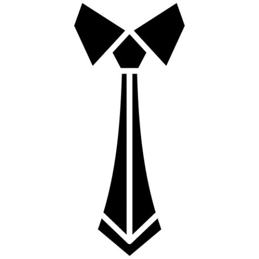Tie Glyph Icon | Startup