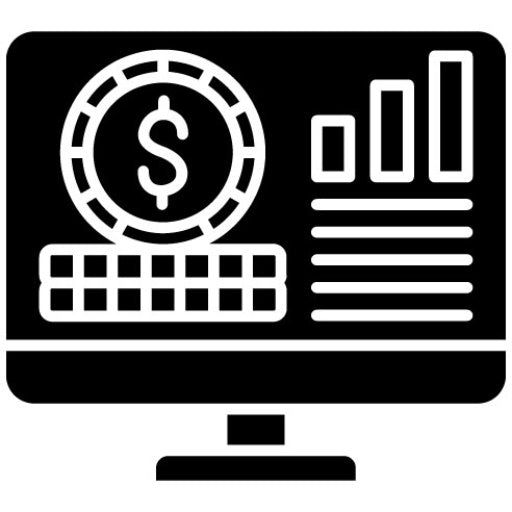 Analysis Glyph Icon | Startup