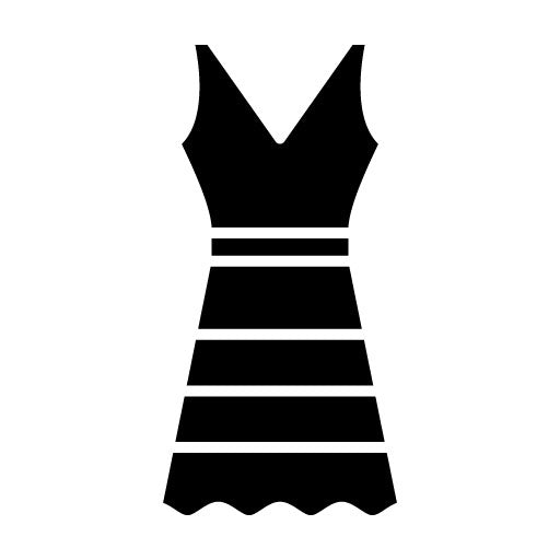 Sundress Glyph Icon