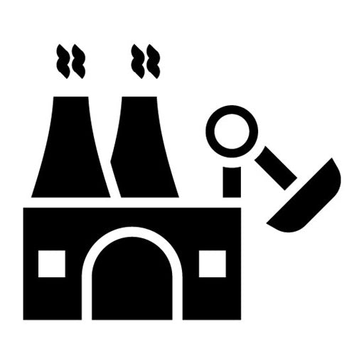 Industry Glyph Icon | Industry