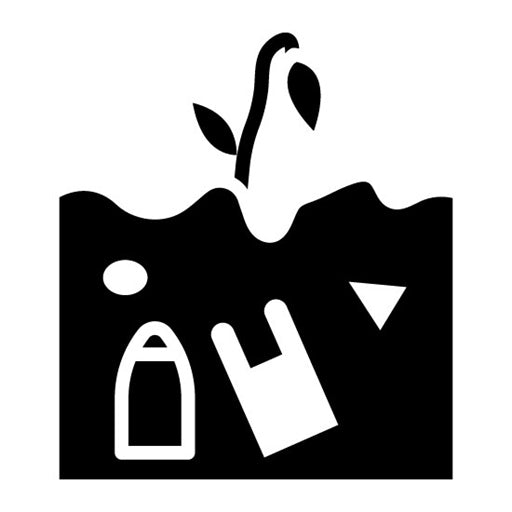 Soil Contamination Glyph Icon