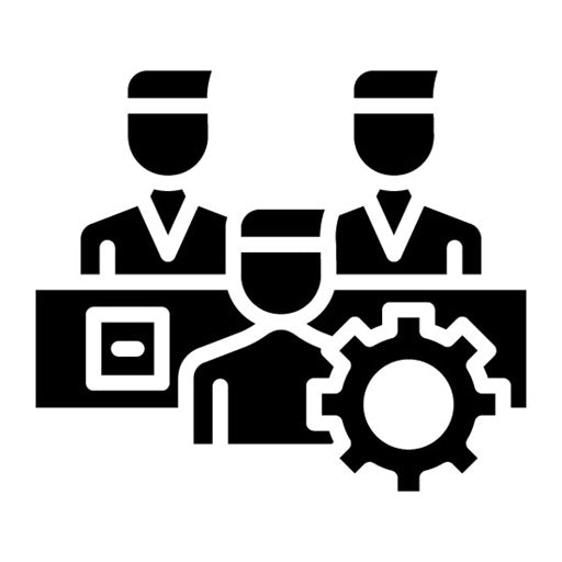 Workshop Glyph Icon | Industry