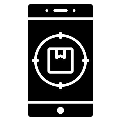 Tracking Glyph Icon | Shipping