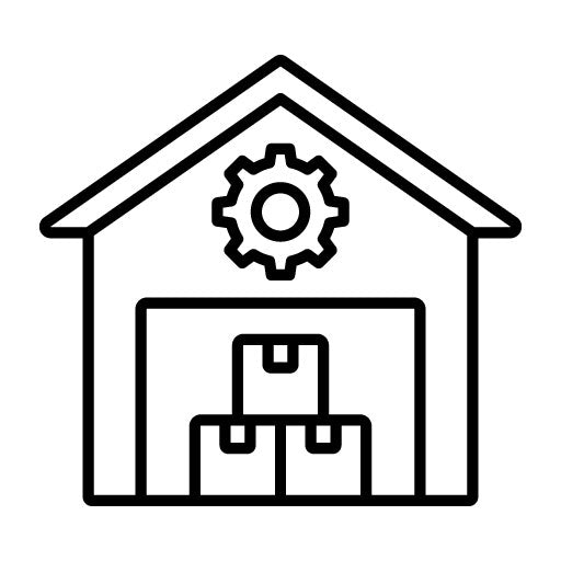 Warehouse Management System Icon | Shipping