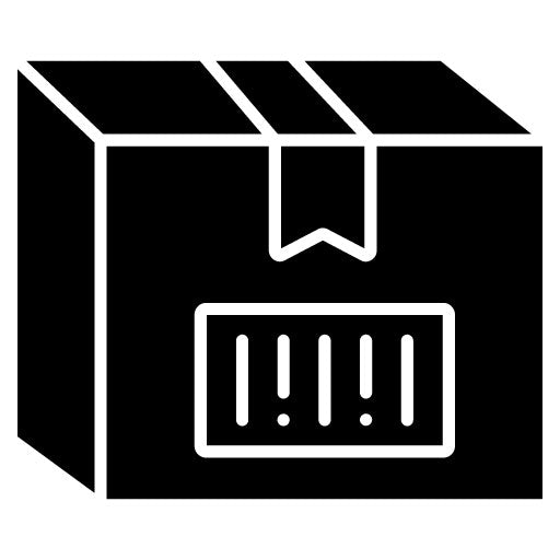 Barcode Glyph Icon | Shipping