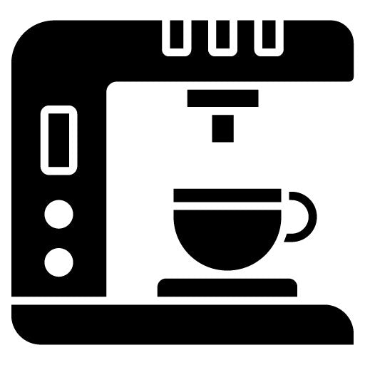 Coffee Machine Glyph Icon | Office