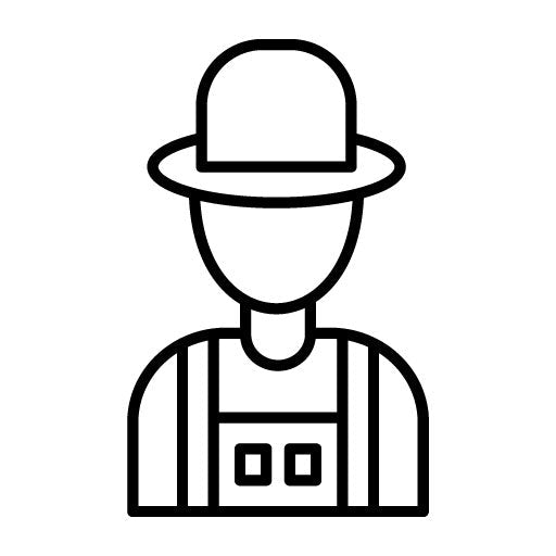 Male Farmer Icon