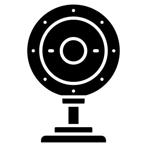 Webcam Glyph Icon | Office