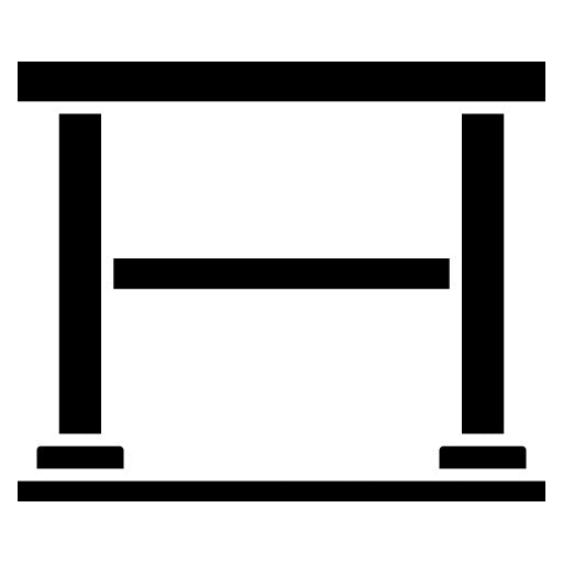 Standing Desk Glyph Icon | Office