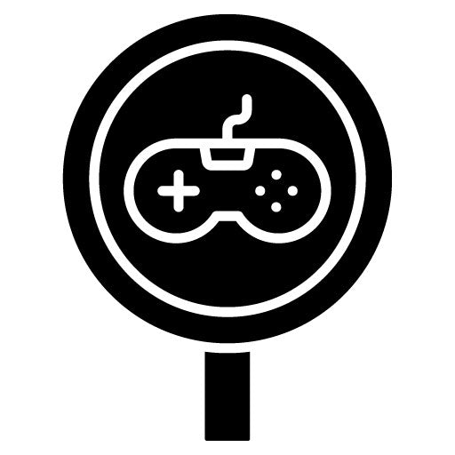 Games Room Glyph Icon