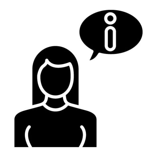 Info Glyph Icon | Customer Feedback