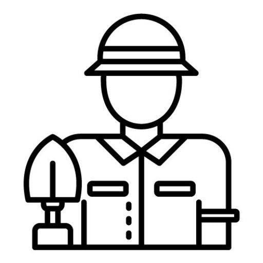 Archaeologist Male Icon | Prehistoric
