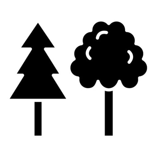 Forest Glyph Icon