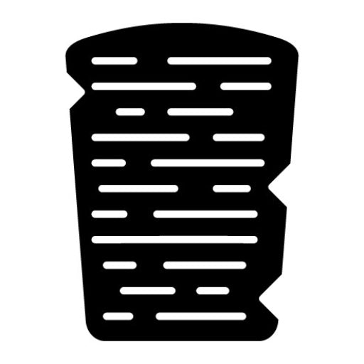 Stone Tablet Glyph Icon