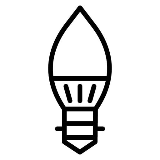 Candle Bulb Icon