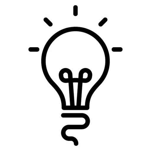 Cool White Light Icon