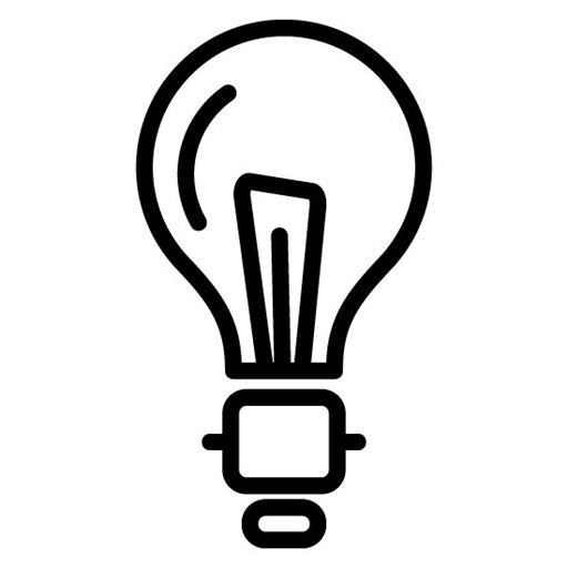 Edison Light Bulb Icon