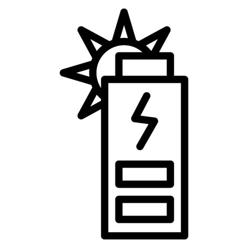 Solar Battery Icon